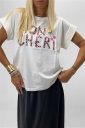 t-shirt in cotone mon cheri